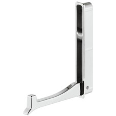 Coat Hook Zinc Alloy 74 x 93 mm Folding Polished chrome finish