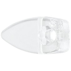 Mirror Clip Oval Shape Transparent finish