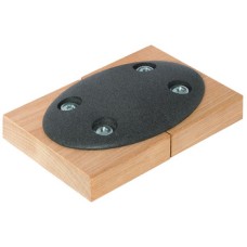 Table Top Connecting Fitting Modular Powder coated zinc Dark grey finish