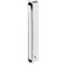 Coat Hook Zinc Alloy 74 x 93 mm Folding Polished chrome finish
