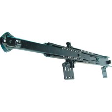 Drawer Runners for Filing Frames S-Eco System Black zinc plated steel finish Installed length 425 mm