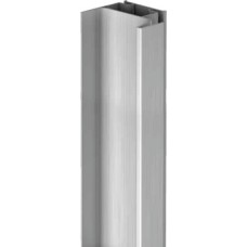 End Profile for Vertical Fixing between Cabinet and Door Gola System E Bronze anodised length 2.4 m