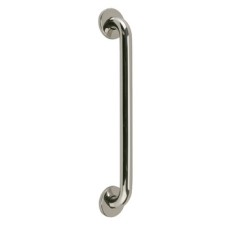 Straight Grab Rail Ø 32 mm Tube Lengths 300-600 mm Nyma Care Length 450 mm brushed stainless steel finish