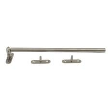 Casement Stay Length 250 mm Stainless Steel Concealed position holes Satin
