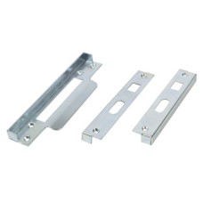 Rebate Set for Sashlocks Steel Size 13 mm electro brassed