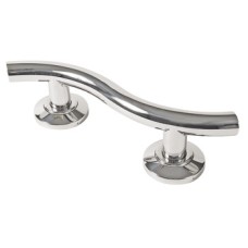 Grab Rail Curved Length 355-620 mm Nyma Style Length 355 mm hole centres 203 mm