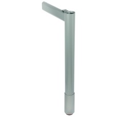 System Leg Idea 300 and 400 With height adjustment Black RAL 9011 finish