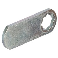 Locking cam straight for Symo cam lock 48 x 15 mm