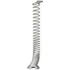 Vertical Cable Management Spiral Design Idea Link design Black finish