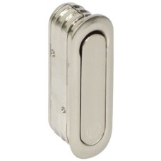 Flip Up Handle to Suit Pocket Hideaway Sliding Door System Brass Satin brass