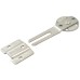 Table Connector for Connecting Separate Table Tops Steel For connecting tables table tops chairs beds etc. Galvanized