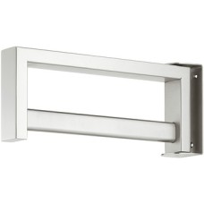 Wardrobe Rail Length 317 mm Stainless Steel Brushed matt finish