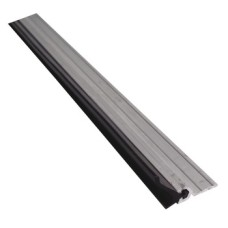 Weather Strip Aluminium Carrier Flex n Seal Surface fixing Black EPDM seal