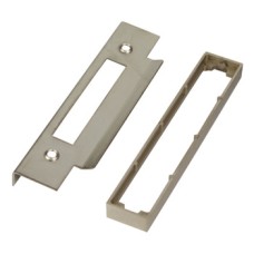 Modular Rebate Set for Horizontal Mortice Locks Size 13 mm gold anodised