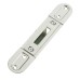 3 Point Deadbolt 45 mm with Lock Unit Centre Keep and Top/Bottom Keep Brass bolts zinc plated steel forend