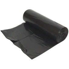 Refuse Sacks 10 Sack Roll Black Polythene .