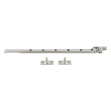 Casement Stay Length 200/254/305 mm Brass Length 200 mm satin chrome