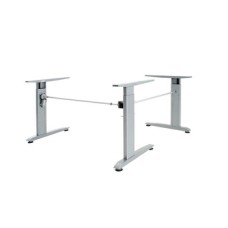 Addtional Leg and Driveshaft to Suit Electric Height Adjustable Desk Frames Load carrying capacity (including desktop) 70 kg Silver RAL 9006 finish