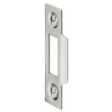 Striking plate for Screw Fixing Steel Nickel plated