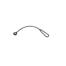 Safety Cord Button-Fix Black plastic