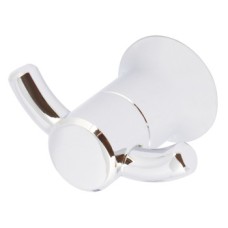 Robe Hook Double Zinc Alloy Provence Polished chrome finish
