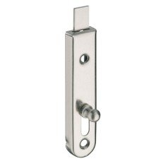 Furniture Bolt with Straight Slide Length 70 mm lift 12 mm nickel plated