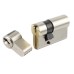 Euro Profile Cylinder Security 36/36 mm Length Snapsafe Double cylinder polished brass
