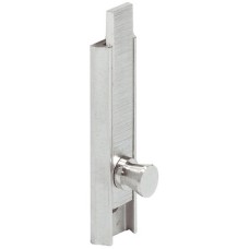 Furniture Bolt with Straight Slide Concealed Screw Fixing Matt brass length: 60 mm lift: 11 mm