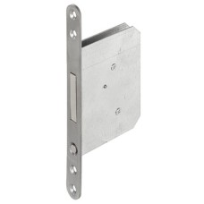 Mortice Spring Loaded Handle for Sliding Doors Matt stainless steel finish