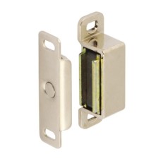 Magnetic Catch Pull 6.0 kg for Screw Fixing Electro brassed