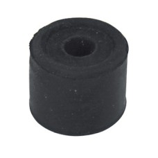 Door Stop Floor Fixing Ø 34 mm Rubber Screw floor fixing Black