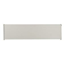 Interior Flap 262 x 72 mm Aluminium Face fixing Satin anodised