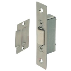 Roller Catch Mortice Case Size 25 mm for Full Size Doors Satin stainless steel