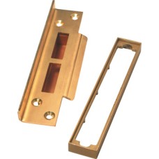 Rebate Set to Suit Sashlock Mild Steel/Aluminium Size 13 mm silver anodised