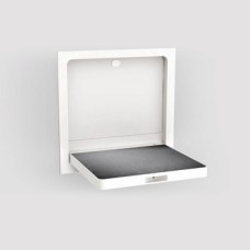 Shower Seat Drop Down Programma Cap Range PBA Grey finish