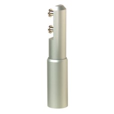 Partition Support Leg Cubicle Fittings for 12-13 and 17-21 mm Board Partitions Aluminium Satin anodised finish