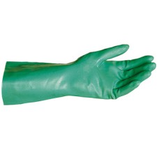 Gloves Nitrile Protective Cotton flocklined Size: Large