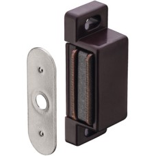 Magnetic Catch Pull 2.0 kg for Screw Fixing Square Brown