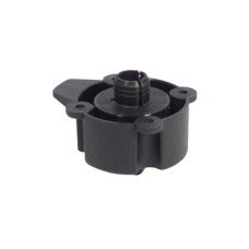 Top Section Dowel Mounting Plastic Black - (New number for 637.65-0019)