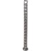 Vertical Cable Management Idea With metal weighted base Silver coloured finish