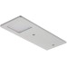 LED Downlight 24 V Flat Rated IP20 Loox Compatible Polar Silver anodised finish warm white 3100 K