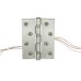 Butt Hinge Conductor 102 x 76 mm 304 Stainless Steel Slimline For interior doors Square corners clockwise closing satin