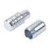 Table Top Connecting Fitting for Extending Tables Steel Press-fits into Ø 8 mm hole Blue galvanized