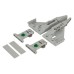 Fitting Set for Vionaro 89 and 121 mm High Drawer Sides Graphite
