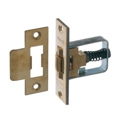 Roller Catch Mortice for Full Size Doors Case Size 51 mm for double action doors Polished brass