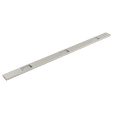 LED Downlight 12 V Rated IP20 8 mm High Loox Compatible LED Slimline Bar Downlight Aluminium finish with clear cover lens Length 1000 mm cool white 5000 K