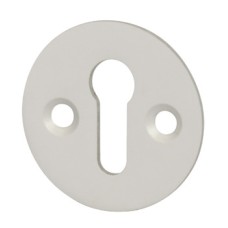 Escutcheons Plain Standard Keyway Face Fixing Aluminium Satin anodised