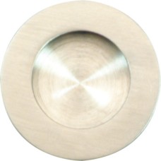 Pull Handle Flush Ø 65 mm Stainless Steel Secret fixing Polished
