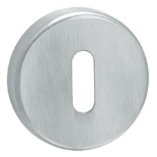 Escutcheons for Startec Lita Lever Handles Standard Keyway Stainless Steel Satin