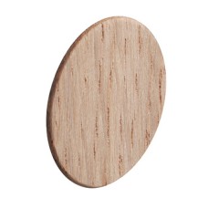 Cover Cap Self Adhesive Wood Veneer For screw heads or Minifix connector housing Oak